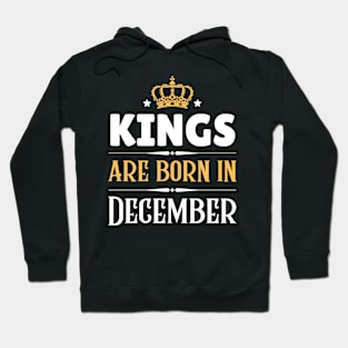 Kings are born in December Hoodie